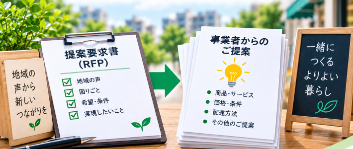 提案願い状況と提案受取り状況