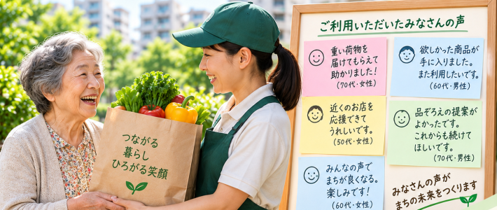 利用者の選択結果と感想